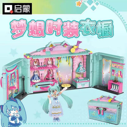 QMAN 76013 Hatsune Miku Dream Fashion Wardrobe Afobrick