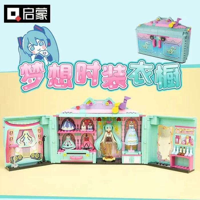 QMAN 76013 Hatsune Miku Dream Fashion Wardrobe Afobrick
