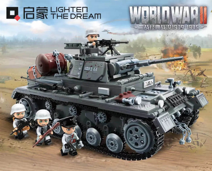 QMAN WW2 Panzerkampfwagen III Medium Tank QMAN
