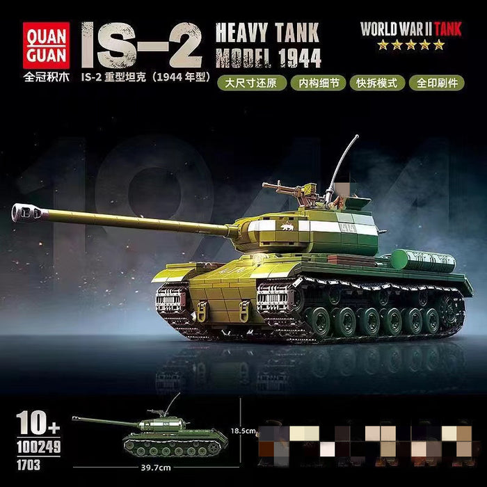 QUANGUAN 100249 IS-2 Heavy Tank Model 1944