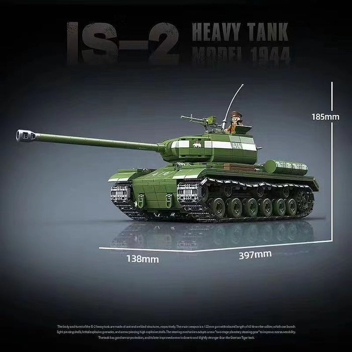 QUANGUAN 100249 IS-2 Heavy Tank Model 1944