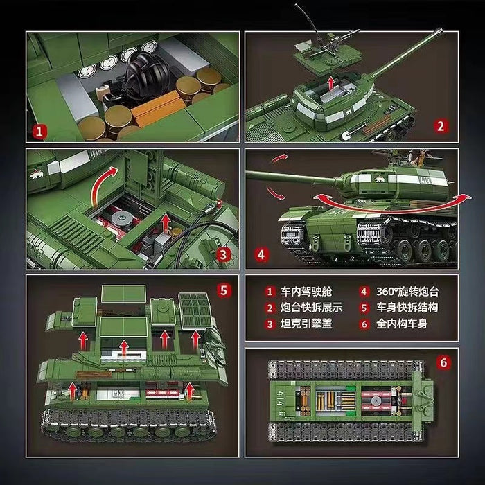 QUANGUAN 100249 IS-2 Heavy Tank Model 1944