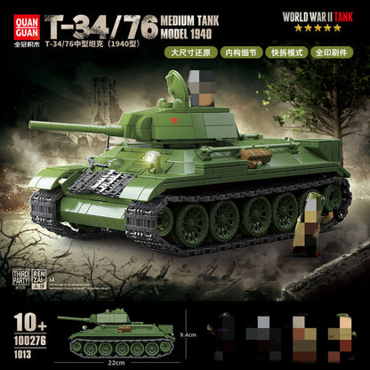 QUANGUAN 100276 T34/76 Medium Tank Model 1941