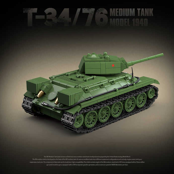 QUANGUAN 100276 T34/76 Medium Tank Model 1941