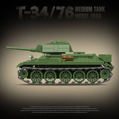 QUANGUAN 100276 T34/76 Medium Tank Model 1941