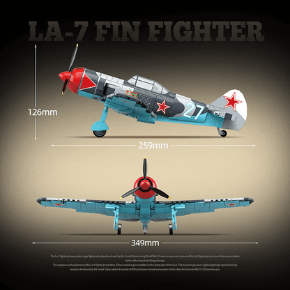QUANGUAN 100286 LA-7 FIN Fighter