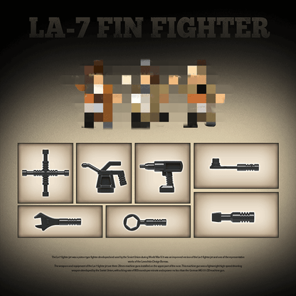 QUANGUAN 100286 LA-7 FIN Fighter