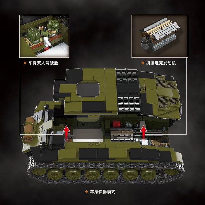 Quanguan 100304 T26E4 Super Pershing