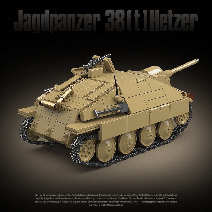 QUANGUAN 100312 Jagdpanzer 38(T) Hetzer Tank Destroyer