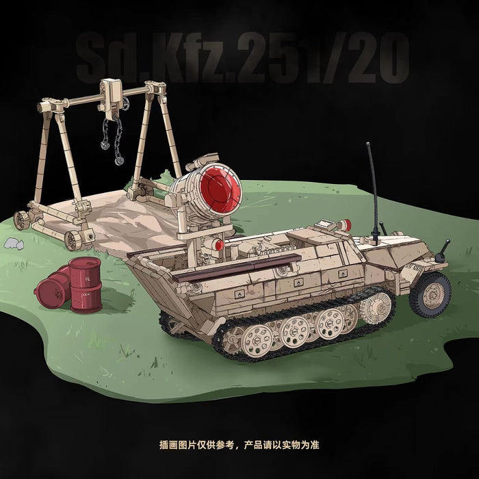 QUANGUAN 100318 Sd.Kfz.251/20 Limited