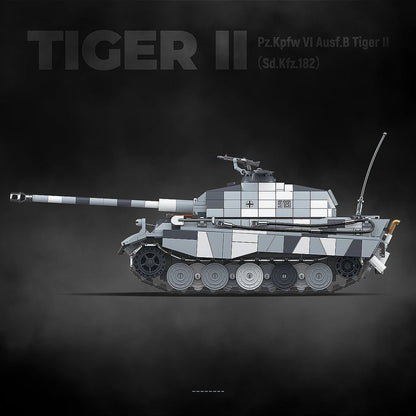 QUANGUAN 100321 TIger II Snow camouflage