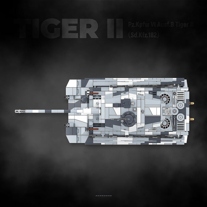 QUANGUAN 100321 TIger II Snow camouflage