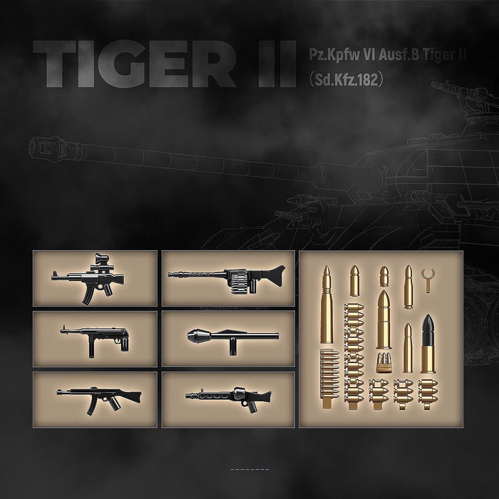 QUANGUAN 100321 TIger II Snow camouflage