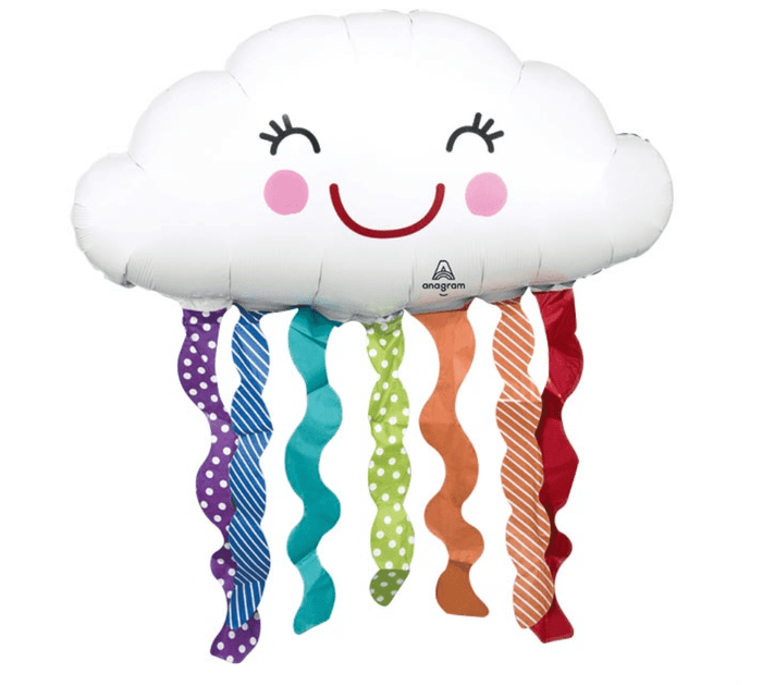 Burton and Burton Balloons Rainbow Cloud Balloon