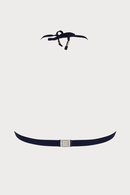 Rayure En Ligne Triangle Bikini Top