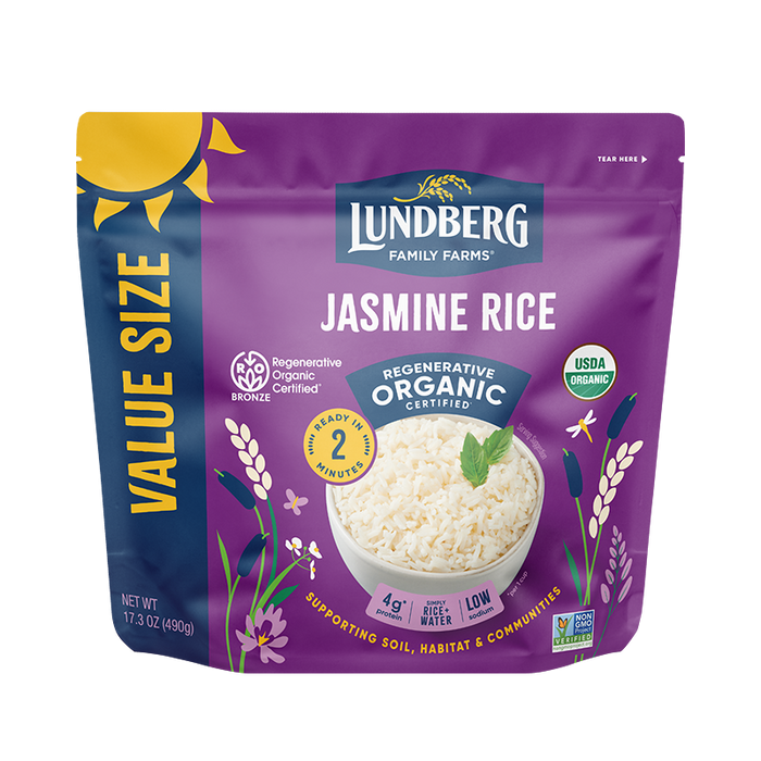 Regenerative Organic Certified® 2-Minute Jasmine Rice, Value Size