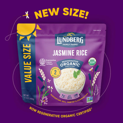 Regenerative Organic Certified® 2-Minute Jasmine Rice, Value Size
