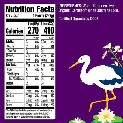 Regenerative Organic Certified® 90-Second Jasmine Rice