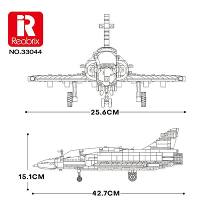 Reobrix 33044 Mirage 2000 aircraft