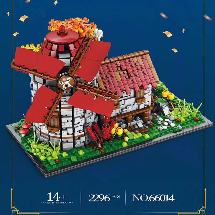 Reobrix 66014 European Century Windmills Town Afobrick