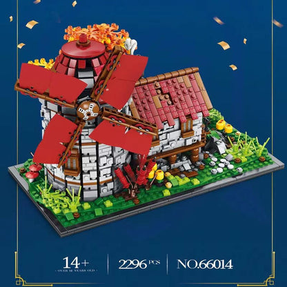 Reobrix 66014 European Century Windmills Town Afobrick