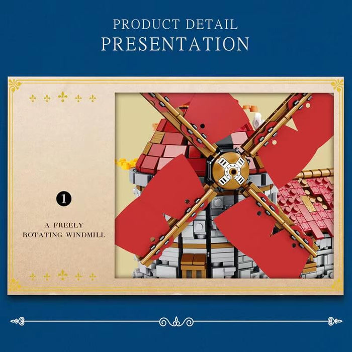 Reobrix 66014 European Century Windmills Town Afobrick