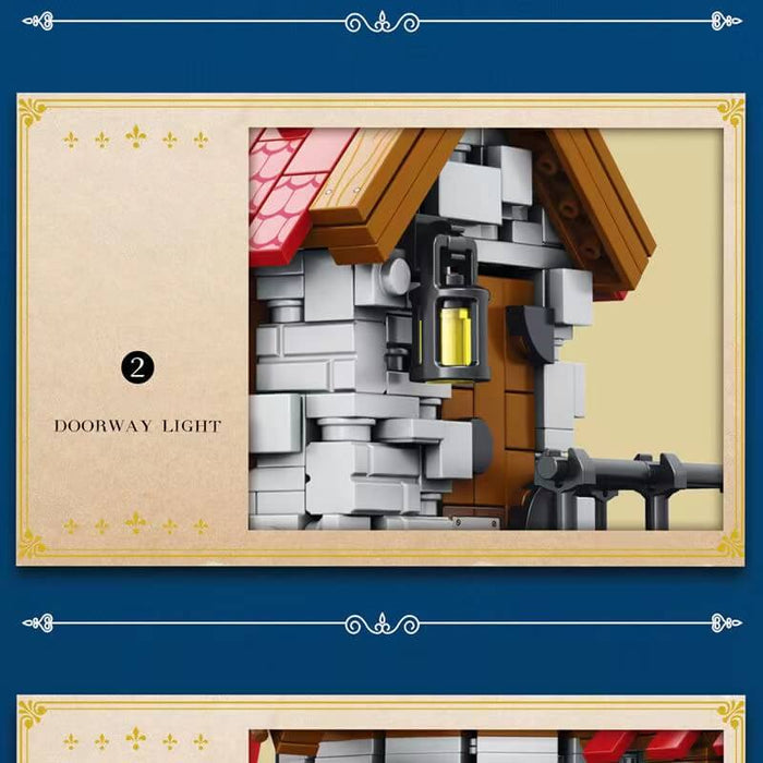 Reobrix 66014 European Century Windmills Town Afobrick
