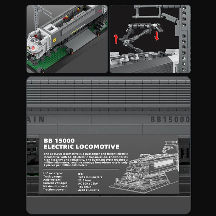ReoBrix 66803 BB15000 ELECTRIC LOCOMOTIVE
