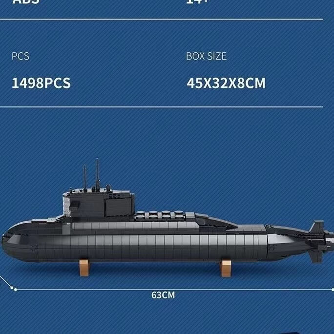 Reobrix 800 Type 094 strategic nuclear submarine Afobrick