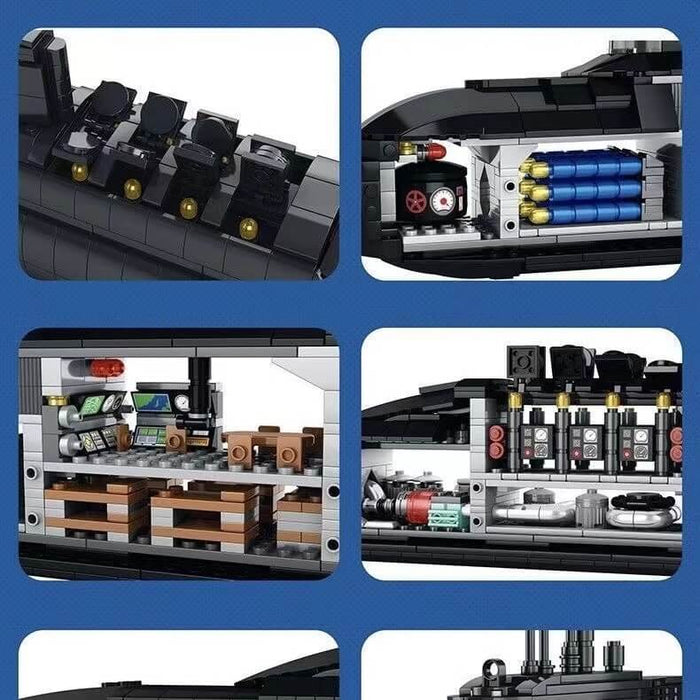 Reobrix 800 Type 094 strategic nuclear submarine Afobrick