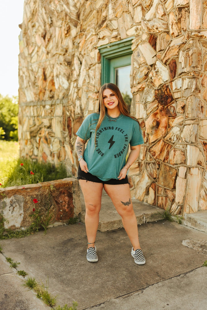 Ride The Lightning Graphic TeeEmeraldS