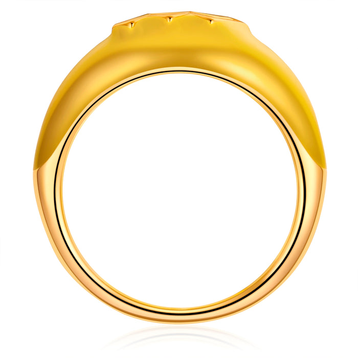 Ring WASSERMANN gold Emaille beige