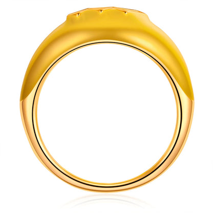 Ring WASSERMANN gold Emaille beige