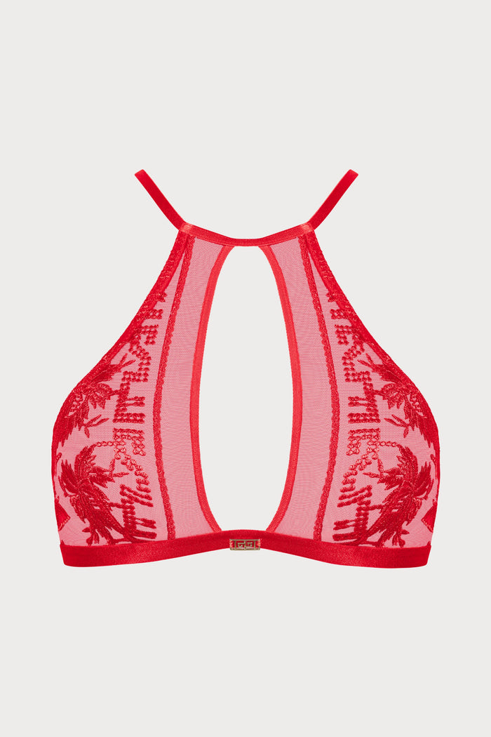 Rules of Attraction Bralette in Red