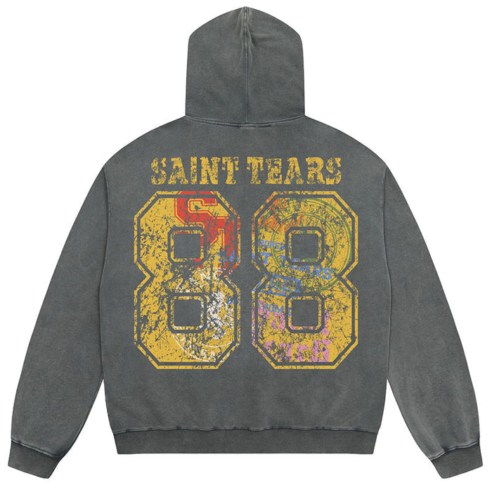 SAINT MICHAEL Graphic Printing Hoodies
