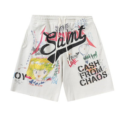 SAINT MICHAEL X Takashi Murakami  Graff Sweatshort