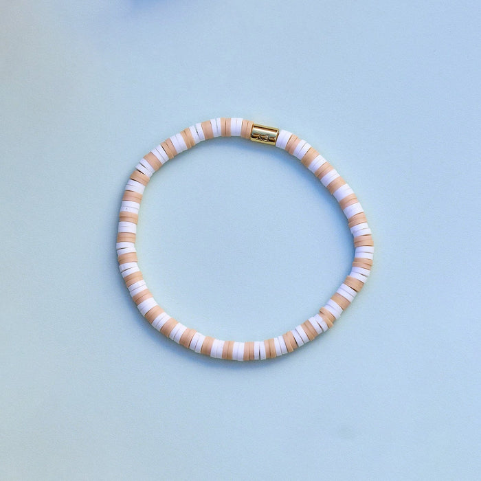 Sandalwood Seascape Stretch Bracelet