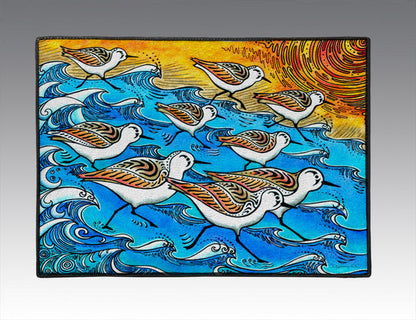 Sanderling Dance Door Mat