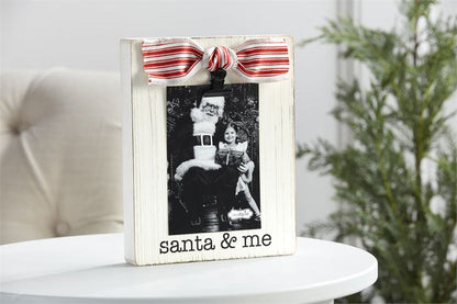Santa and Me Frame