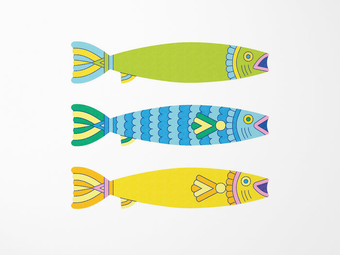 Sardines Fishy Sticky Notes