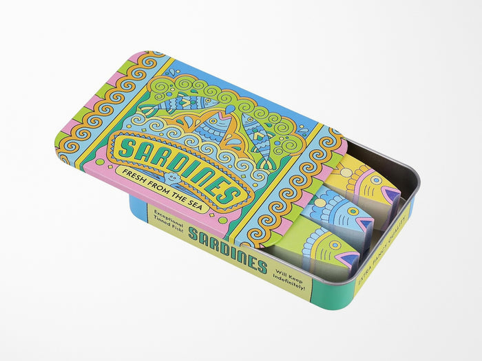 Sardines Fishy Sticky Notes
