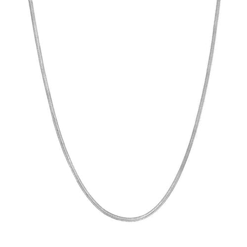 Schlangenkette silber