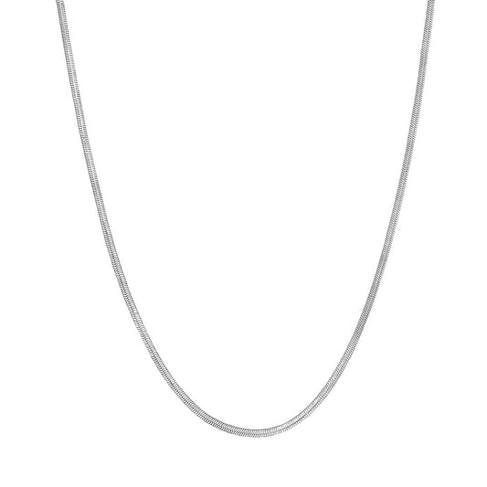 Schlangenkette silber