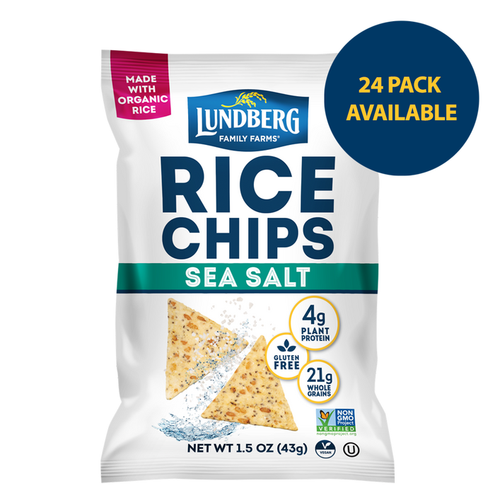 Sea Salt Rice Chips - Single-Serve