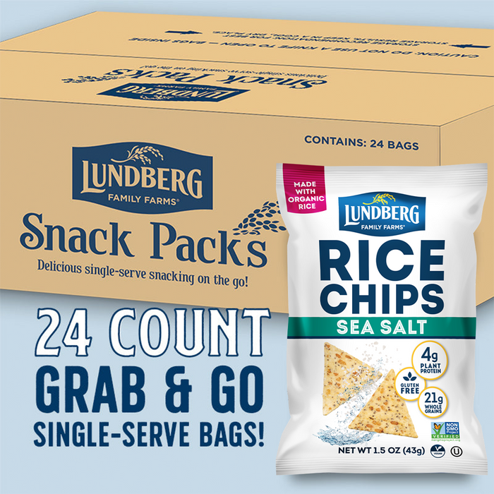 Sea Salt Rice Chips - Single-Serve