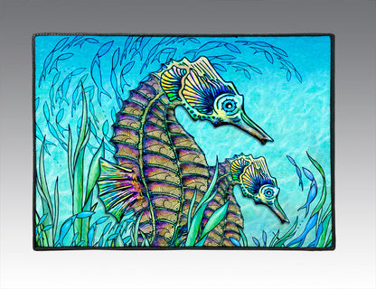 Seahorses Door Mat
