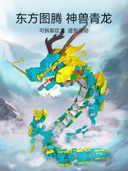 Sembo 203359 Long March 1 And Dragon Afobrick