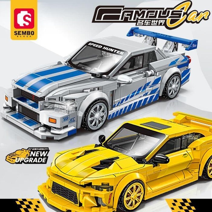Sembo World famous cars 714564-67