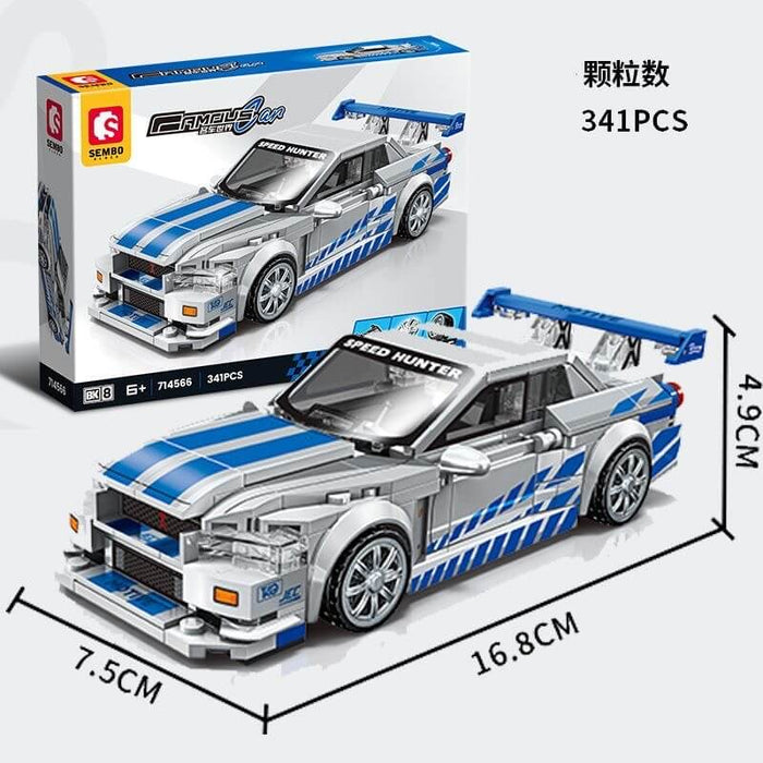 Sembo World famous cars 714564-67