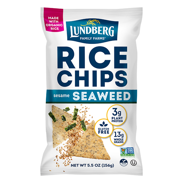 Sesame Seaweed Rice Chips